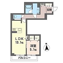 リーベ高円寺南 00201 ｜ 東京都杉並区高円寺南１丁目465-1之一部（賃貸マンション1LDK・2階・53.37㎡） その2