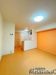 南海線 和歌山市駅 徒歩18分の賃貸アパート 2階1LDKのリビング/ダイニング