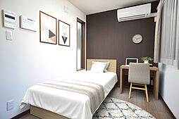 コンフォルトVII 104 1階ワンルームのリビング/ダイニング