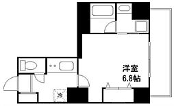 LASPACIO東陽町レジデンス 1Kの間取図画像