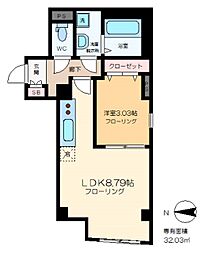 L maison 1階1LDKの間取り