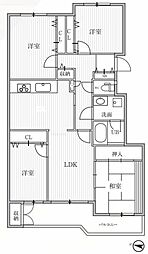 T’s garden横浜反町 4階4LDKの間取り