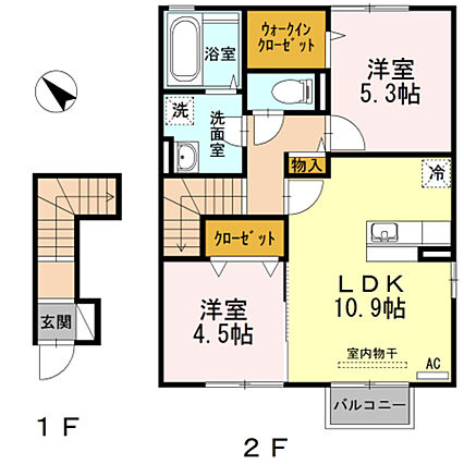 こもれび参番館_間取り_0