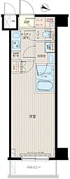 ルーブル中板橋六番館 1Kの間取図画像