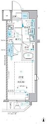 ベルシード池袋本町 1Kの間取図画像