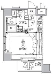 セジョリ板橋桜通り 3階1Kの間取り