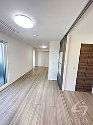 近鉄南大阪線 針中野駅 徒歩9分の賃貸アパート 1階2LDKのリビング/ダイニング