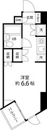ドミトリー原町田 1Kの間取図画像