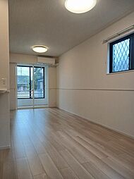 JR水戸線 川島駅 5.3kmの賃貸アパート 1階1LDKのリビング/ダイニング