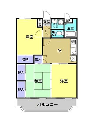 ヴィレッヂ七栄_間取り_0