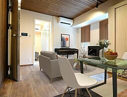 ムジーク北参道 9階1DKのリビング/ダイニング