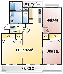 VILLAGE森の里A号棟0 3階