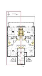 TASUKI RICHESSE SHIN-NAKANO 1LDKの間取図画像