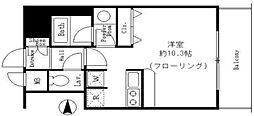 サンクレール高井戸 ワンルームの間取図画像