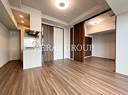 東京ポートシティ竹芝レジデンスタワー 1511 15階1LDKのリビング/ダイニング