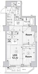 メイクス上野 2LDKの間取図画像