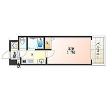 大阪府大阪市西区北堀江２丁目（賃貸マンション1K・9階・20.15㎡） その2