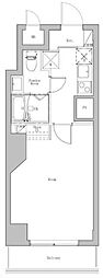 ライオンズマンション市谷薬王寺 1Kの間取図画像