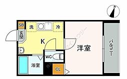 メルディア相模原 2階/202