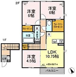 プランドール 2階