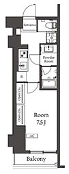 BelleviageAkebonobashi 1Kの間取図画像