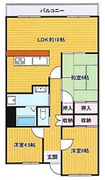 フォレストコート高尾 2階/-