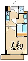 グランコンフォール 607 ｜ 東京都日野市平山５丁目38-2（賃貸マンション1K・6階・28.00㎡） その2