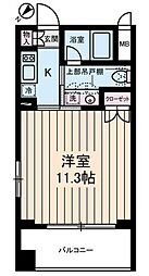 オーベルジュ日本橋 5階1Kの間取り