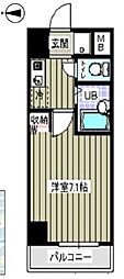 プライム・アーバン住吉 1Kの間取図画像