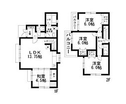 ミズクレード熊川 1階4LDKの間取り
