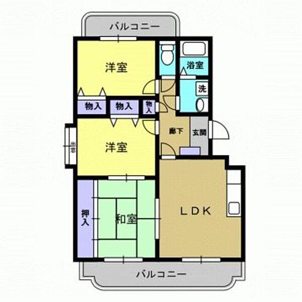 エトアール 302｜熊本県八代市永碇町(賃貸マンション3LDK・3階・65.03㎡)の写真 その11