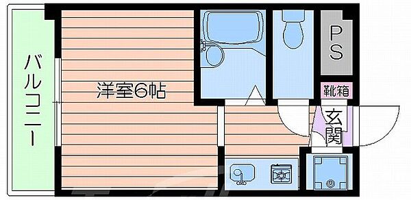 日の出プラザII号館 ｜大阪府吹田市日の出町(賃貸マンション1K・3階・17.33㎡)の写真 その2