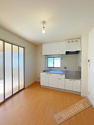 JR阪和線 紀伊駅 4.1kmの賃貸アパート 2階3DKのリビング/ダイニング