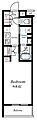 BCITYAPARTMENT東京SOUTH3階8.9万円