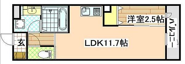 ザ・テラスコート英 406｜神奈川県川崎市麻生区岡上(賃貸マンション1LDK・4階・35.83㎡)の写真 その2