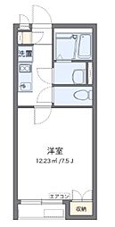 ミランダヴィンター 1Kの間取図画像