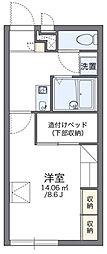 レオパレスFUTURE30 1Kの間取図画像