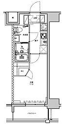 S-RESIDENCE板橋大山 1Kの間取図画像