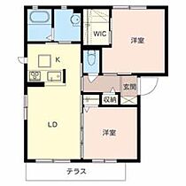 シャーメゾン・エルデ 0101 ｜ 京都府京都市山科区川田清水焼団地町11-5（賃貸アパート2LDK・1階・53.25㎡） その2