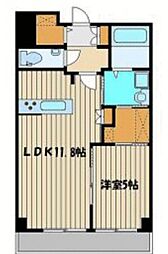 KEN・GRACE練馬 1LDKの間取図画像
