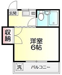 間取図画像 ワンルーム