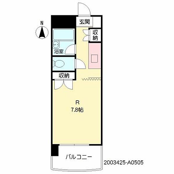 ミタカホーム11番館 A0505｜宮崎県都城市上川東１丁目(賃貸マンション1R・5階・17.30㎡)の写真 その2