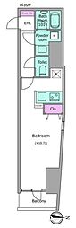 COMFORIA要町 ワンルームの間取図画像