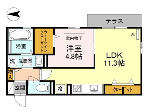 画像2:間取図