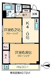 浅野ハイツ 2階
