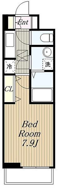 ホーリーコート 303｜神奈川県相模原市緑区橋本７丁目(賃貸アパート1K・3階・26.08㎡)の写真 その2