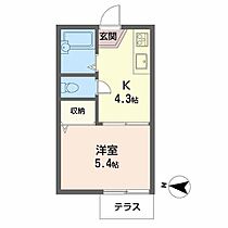 サンライフ皇子山 0102 ｜ 滋賀県大津市御陵町6-6（賃貸アパート1K・1階・21.21㎡） その2