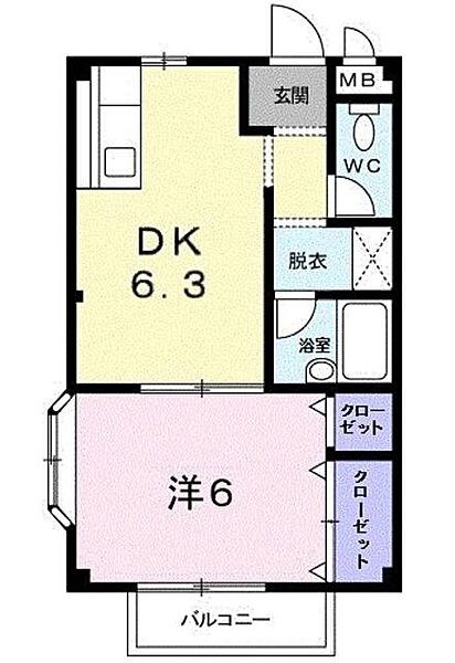 画像2:間取図