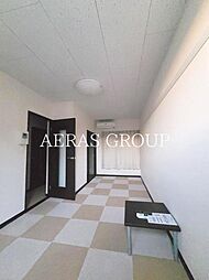 レオネクスト山崎 あずま橋 2階1Kのリビング/ダイニング