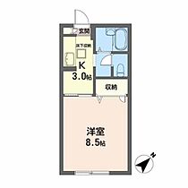 友情舎はちまん 105 ｜ 宮城県仙台市青葉区八幡４丁目13-23（賃貸アパート1K・1階・26.20㎡） その2